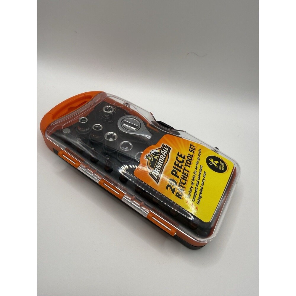 ArmorAll 20-Piece Ratchet Tool Set Socket Set Repair Kit - NEW